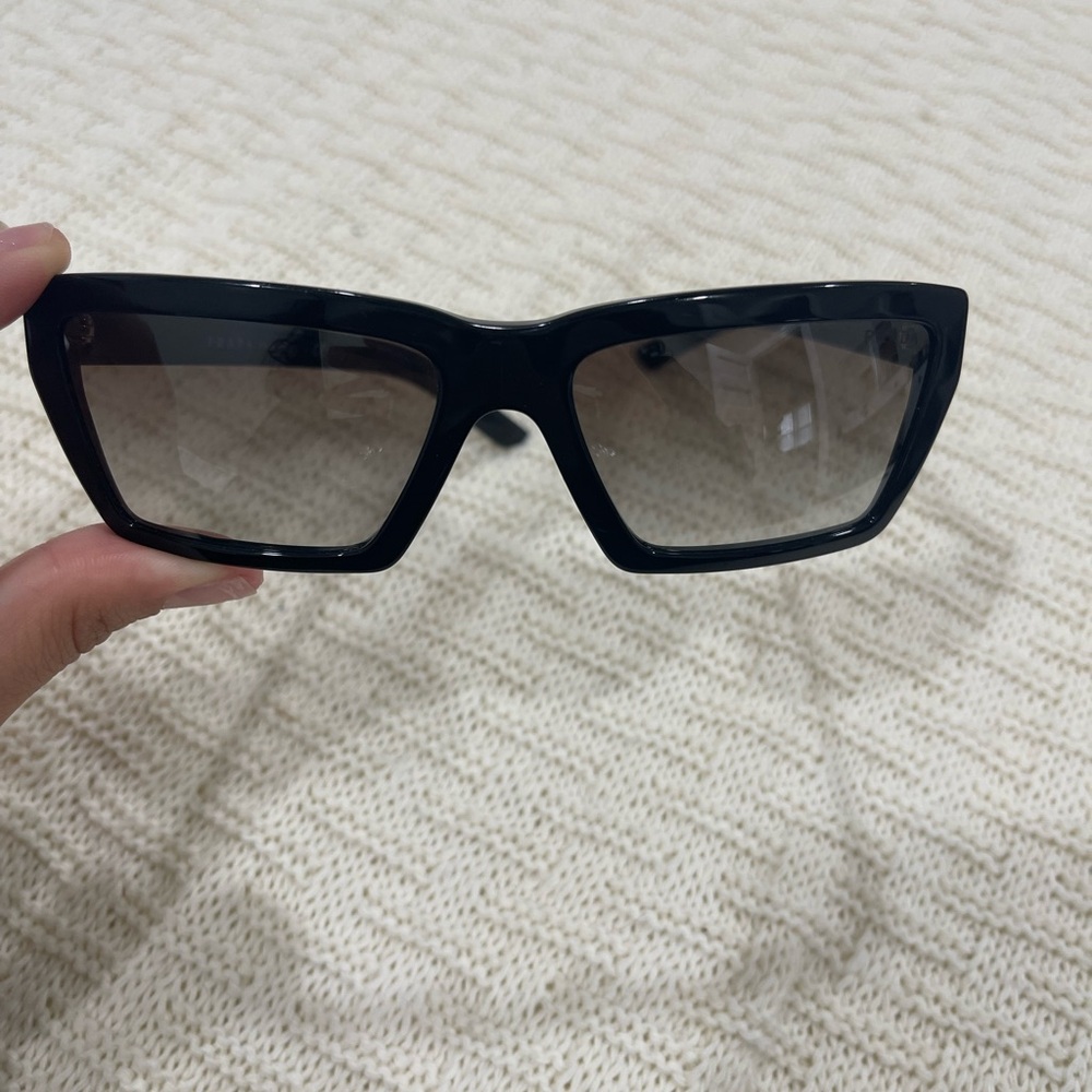 Prada Black Cat-Eye Sunglasses